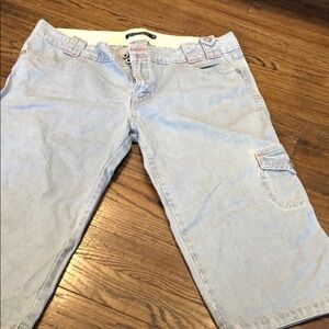 Sanctuary for anthropologie cotton capris